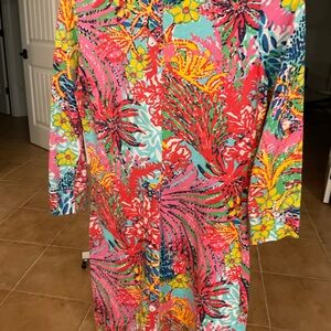 Vibrant Multicolor Floral Dress